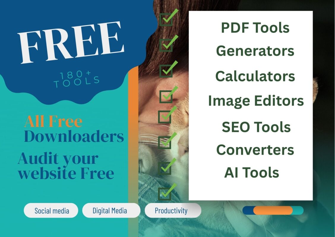 100% FREE TOOLS